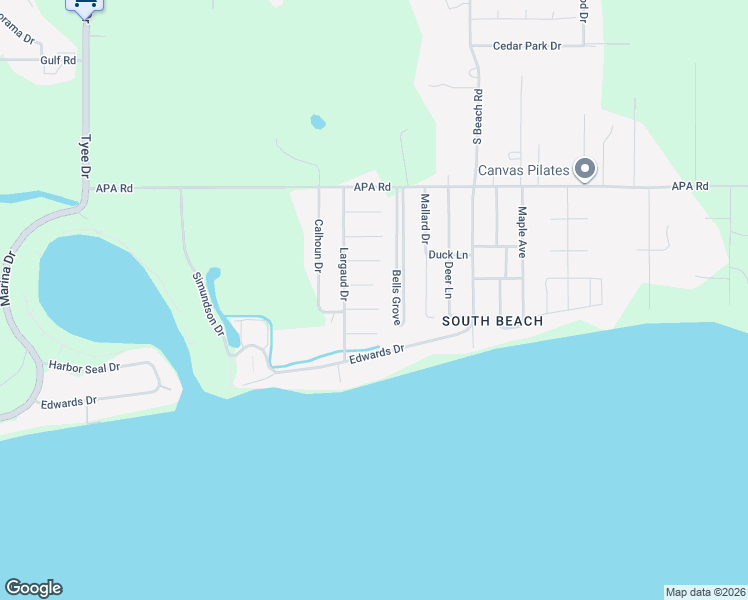 map of restaurants, bars, coffee shops, grocery stores, and more near 1922 Patos Way in Point Roberts