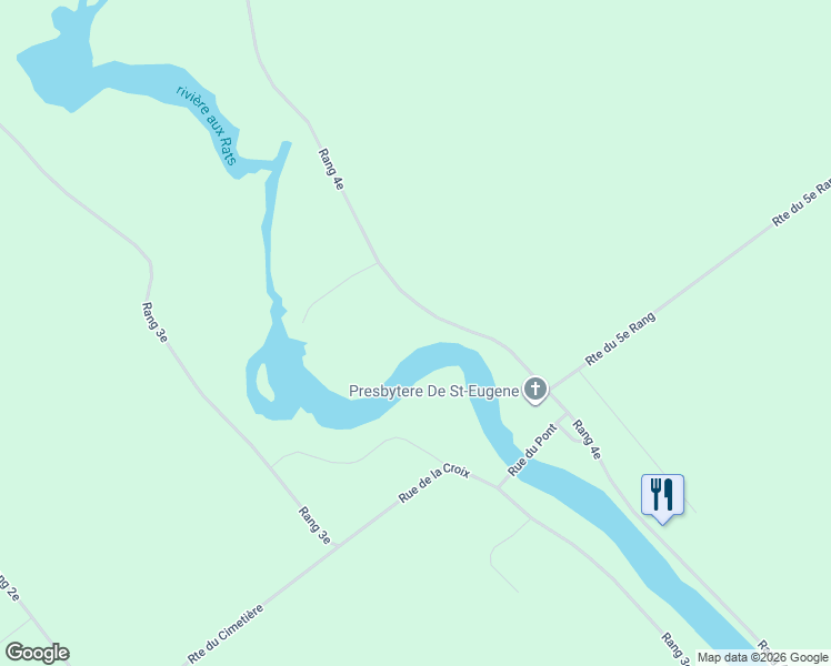 map of restaurants, bars, coffee shops, grocery stores, and more near 611 Rue Principale in Saguenay–Lac-Saint-Jean