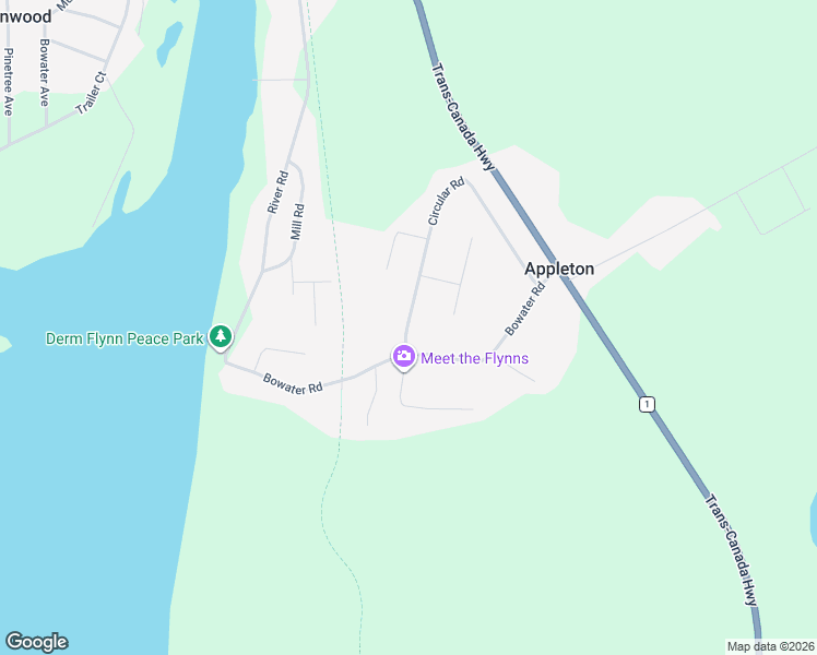 map of restaurants, bars, coffee shops, grocery stores, and more near 15 Circular Road in Glenwood