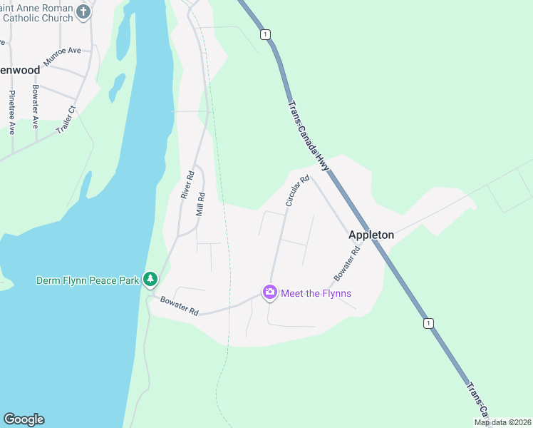 map of restaurants, bars, coffee shops, grocery stores, and more near 33 Circular Road in Glenwood