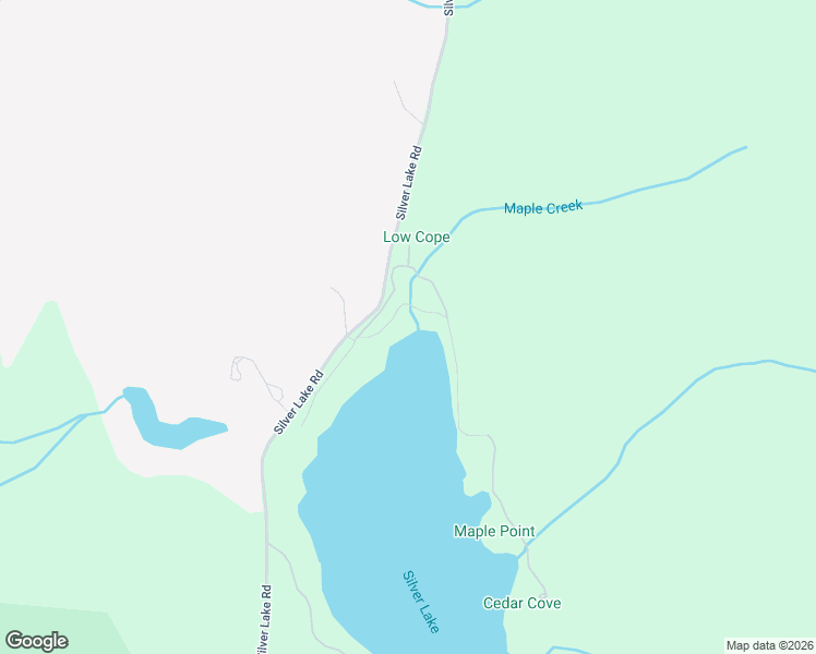 map of restaurants, bars, coffee shops, grocery stores, and more near 9500 Silver Lake Road in Maple Falls