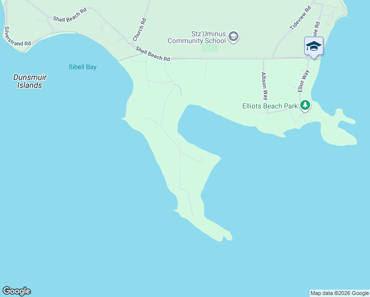 map of restaurants, bars, coffee shops, grocery stores, and more near 3973 Cove Road in Ladysmith