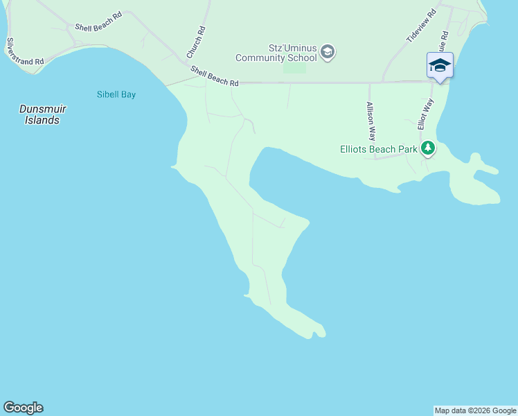 map of restaurants, bars, coffee shops, grocery stores, and more near 11780 Fairtide Road in Ladysmith