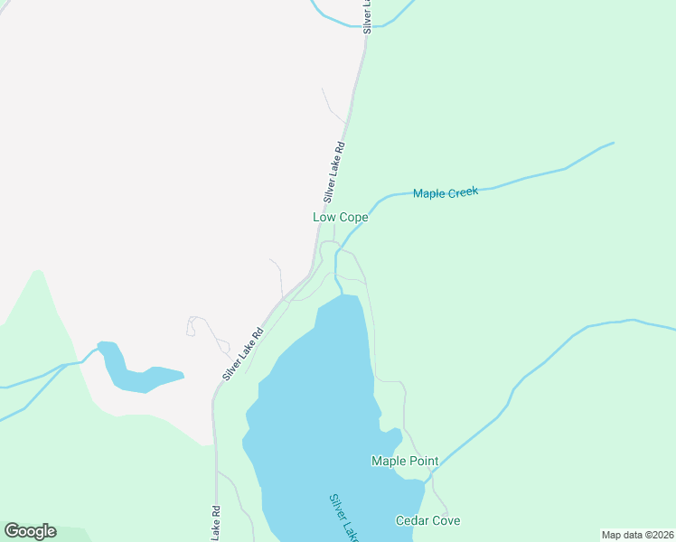 map of restaurants, bars, coffee shops, grocery stores, and more near 9500 Silver Lake Road in Maple Falls