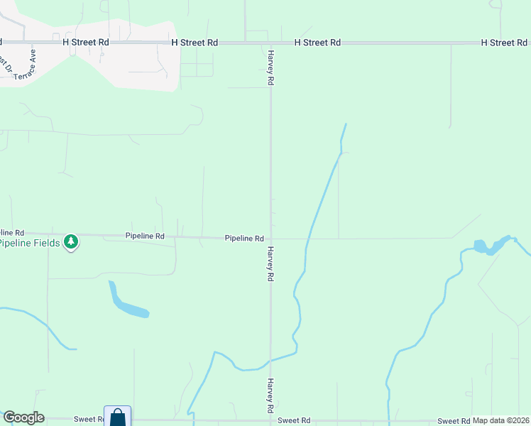 map of restaurants, bars, coffee shops, grocery stores, and more near 4126 Pipeline Road in Blaine