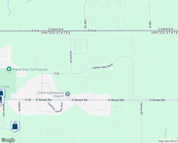 map of restaurants, bars, coffee shops, grocery stores, and more near 298 Jerome Street in Blaine