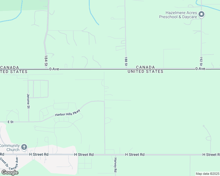 map of restaurants, bars, coffee shops, grocery stores, and more near 9872 Harvey Road in Blaine