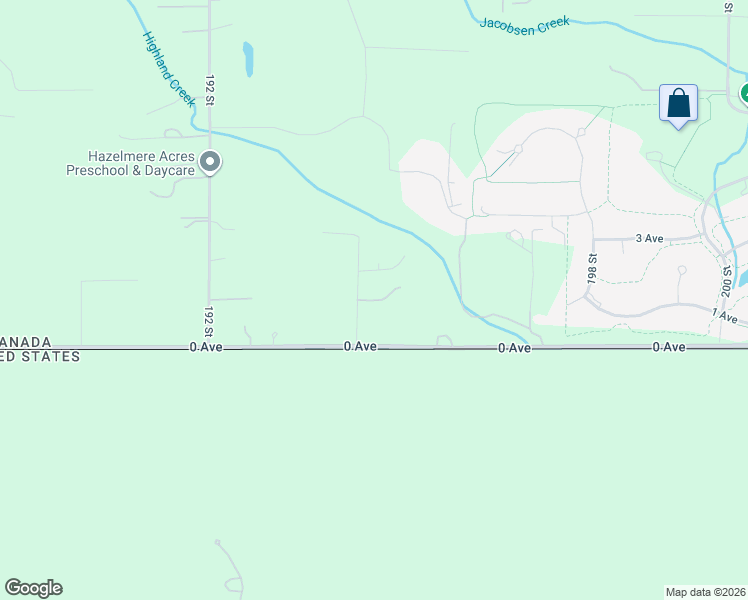 map of restaurants, bars, coffee shops, grocery stores, and more near 74 194 Street in Surrey