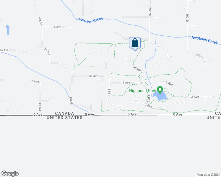 map of restaurants, bars, coffee shops, grocery stores, and more near 262 198 Street in Langley