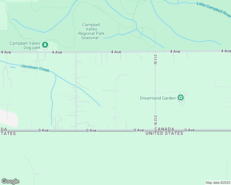 map of restaurants, bars, coffee shops, grocery stores, and more near 205 210 Street in Langley