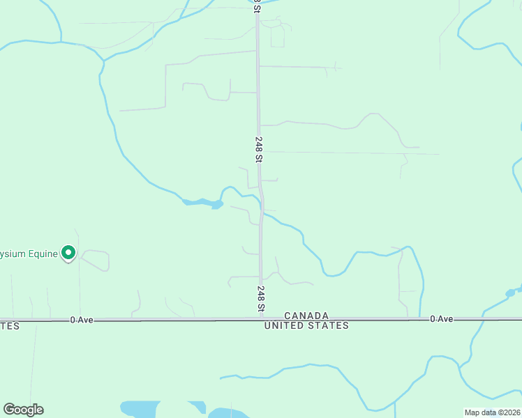 map of restaurants, bars, coffee shops, grocery stores, and more near 268 248 Street in Langley Township