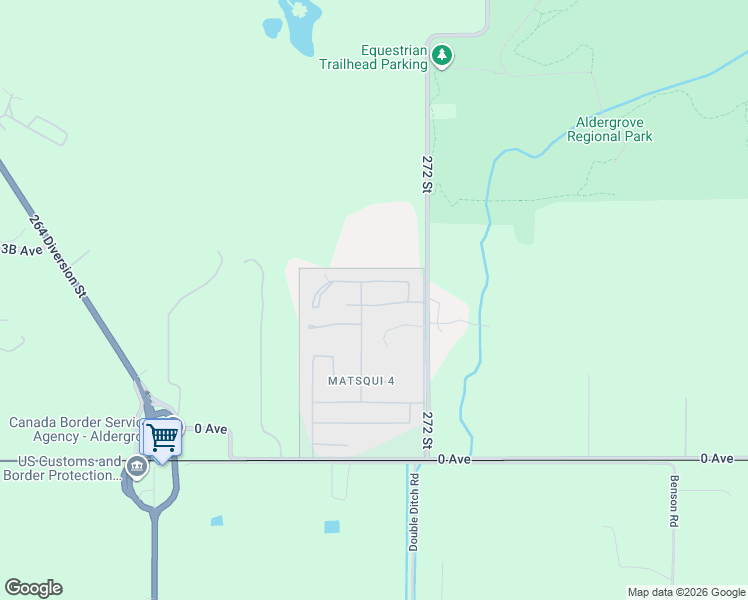 map of restaurants, bars, coffee shops, grocery stores, and more near 27111 0 Avenue in Langley Township