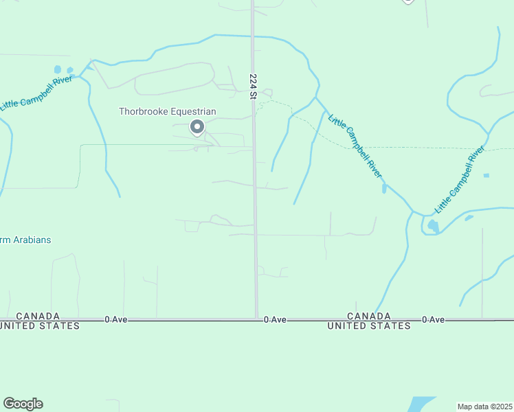 map of restaurants, bars, coffee shops, grocery stores, and more near 258 Biggar Road in Langley