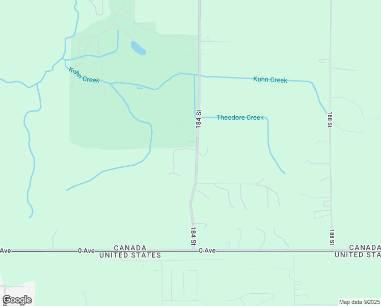 map of restaurants, bars, coffee shops, grocery stores, and more near 287 184 Street in Surrey