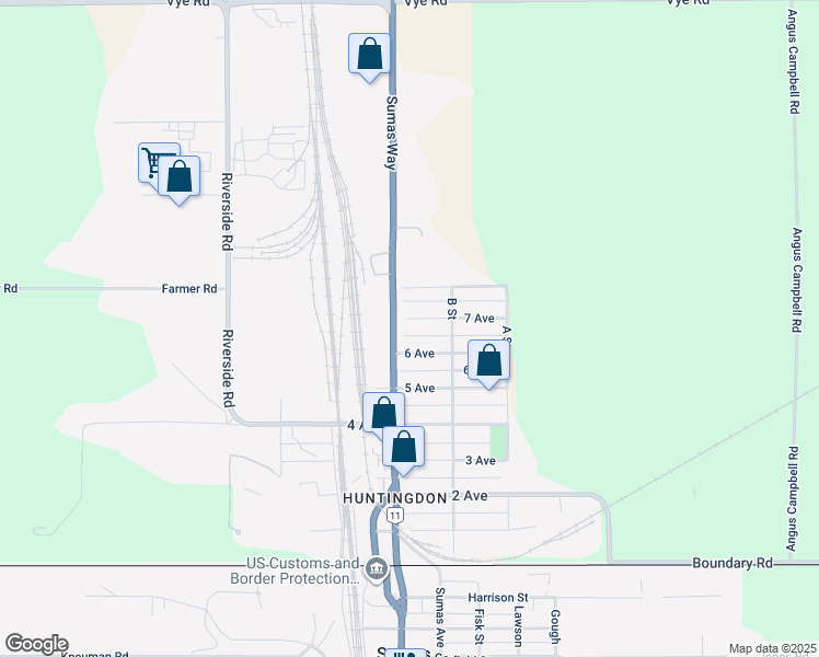 map of restaurants, bars, coffee shops, grocery stores, and more near in Abbotsford