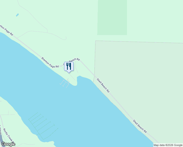 map of restaurants, bars, coffee shops, grocery stores, and more near 4706 Shell Beach Road in Ladysmith