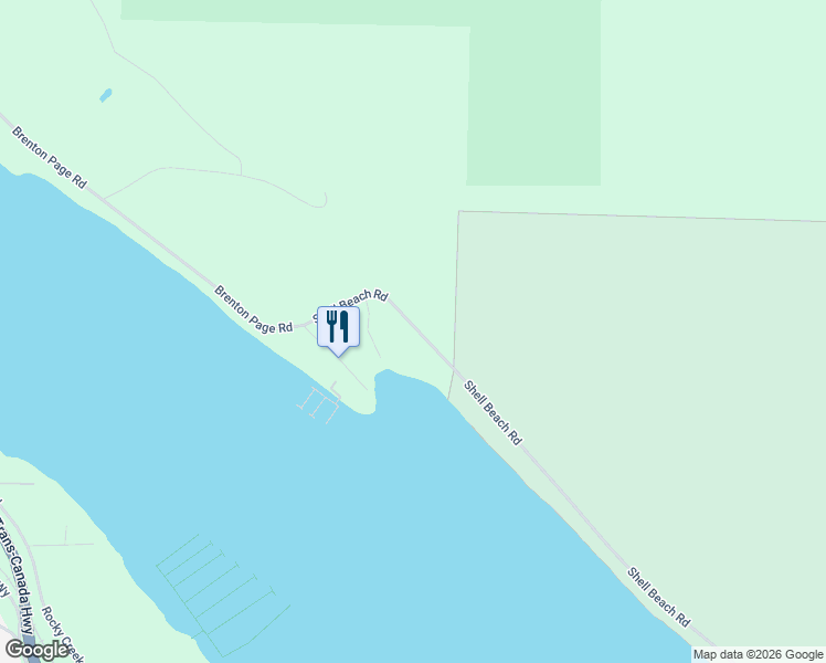 map of restaurants, bars, coffee shops, grocery stores, and more near 4706 Shell Beach Road in Ladysmith