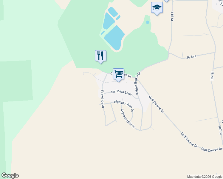 map of restaurants, bars, coffee shops, grocery stores, and more near 11904 Quail Ridge Place in Osoyoos