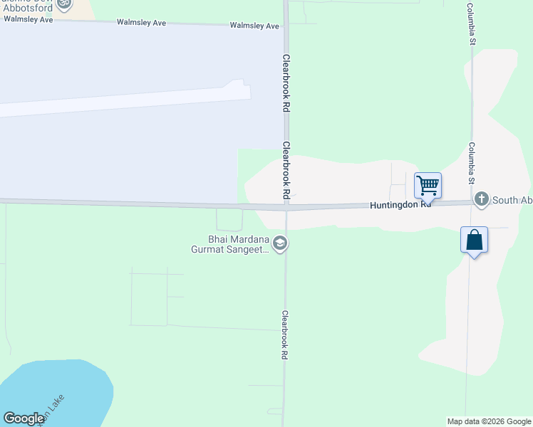 map of restaurants, bars, coffee shops, grocery stores, and more near 819 Clearbrook Road in Abbotsford