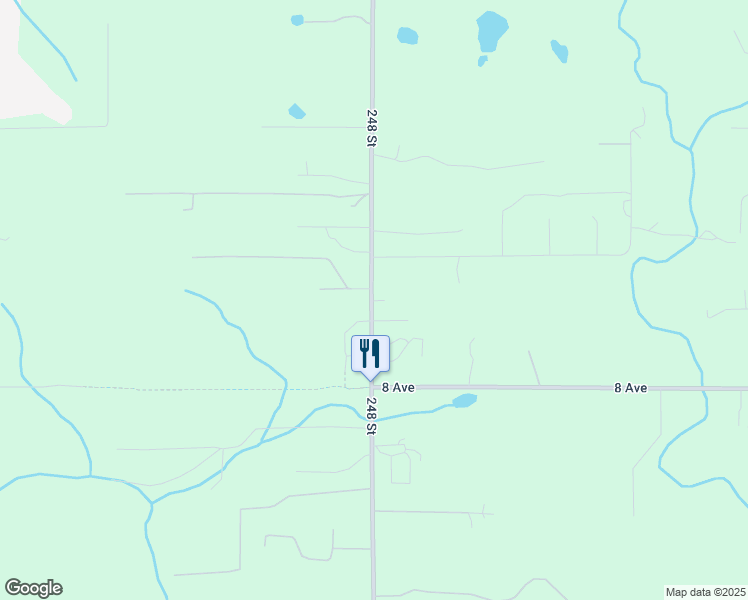 map of restaurants, bars, coffee shops, grocery stores, and more near 934 248 Street in Langley