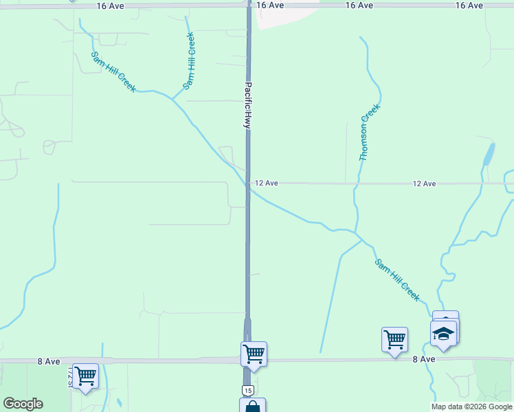 map of restaurants, bars, coffee shops, grocery stores, and more near 1148 176 Street in Surrey
