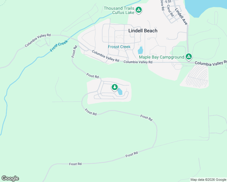 map of restaurants, bars, coffee shops, grocery stores, and more near 1436 Frost Road in Lindell Beach