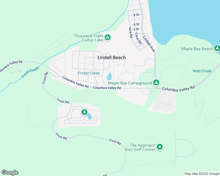 map of restaurants, bars, coffee shops, grocery stores, and more near 1777 Columbia Valley Highway in Chilliwack