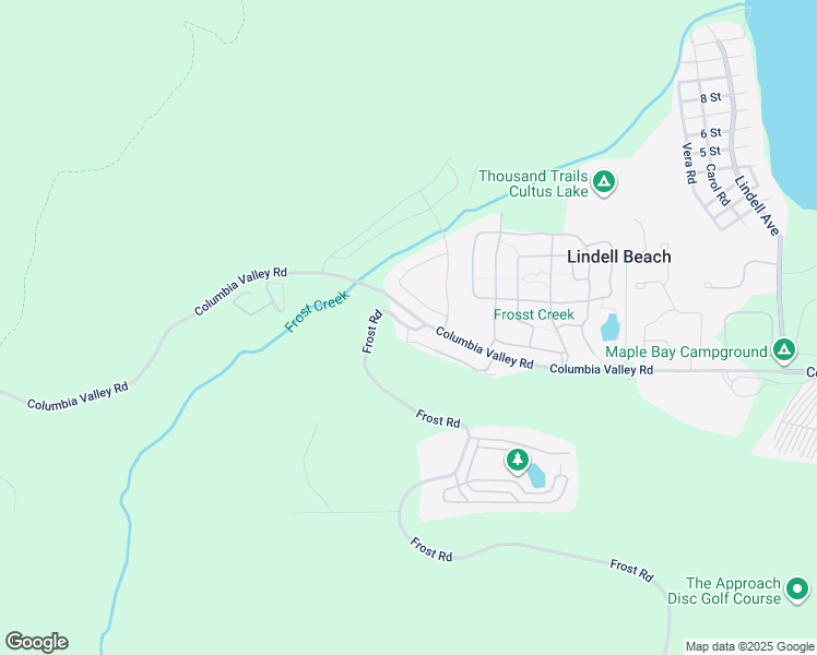 map of restaurants, bars, coffee shops, grocery stores, and more near 1436 Frost Road in Lindell Beach