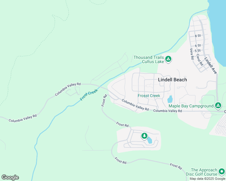 map of restaurants, bars, coffee shops, grocery stores, and more near 43360 Creekside Circle in Lindell Beach