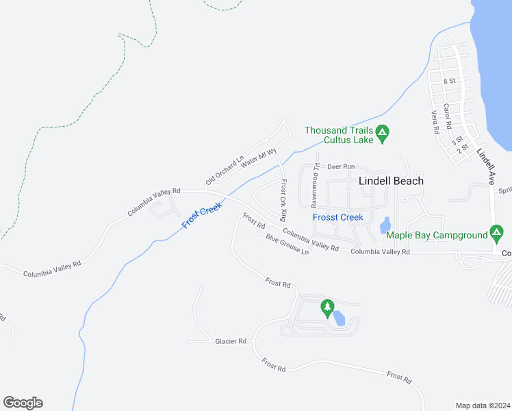 map of restaurants, bars, coffee shops, grocery stores, and more near 43360 Creekside Circle in Lindell Beach
