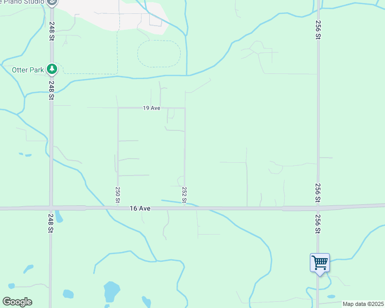 map of restaurants, bars, coffee shops, grocery stores, and more near 1770 252 Street in Langley Township
