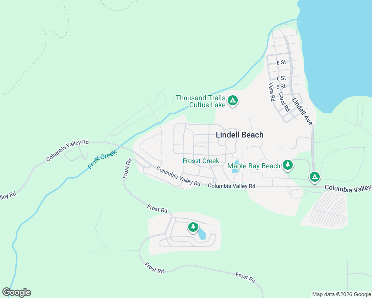 map of restaurants, bars, coffee shops, grocery stores, and more near 1812 Ravenwood Trail in Lindell Beach