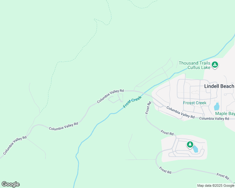 1650 Columbia Valley Road, Lindell Beach BC Walk Score