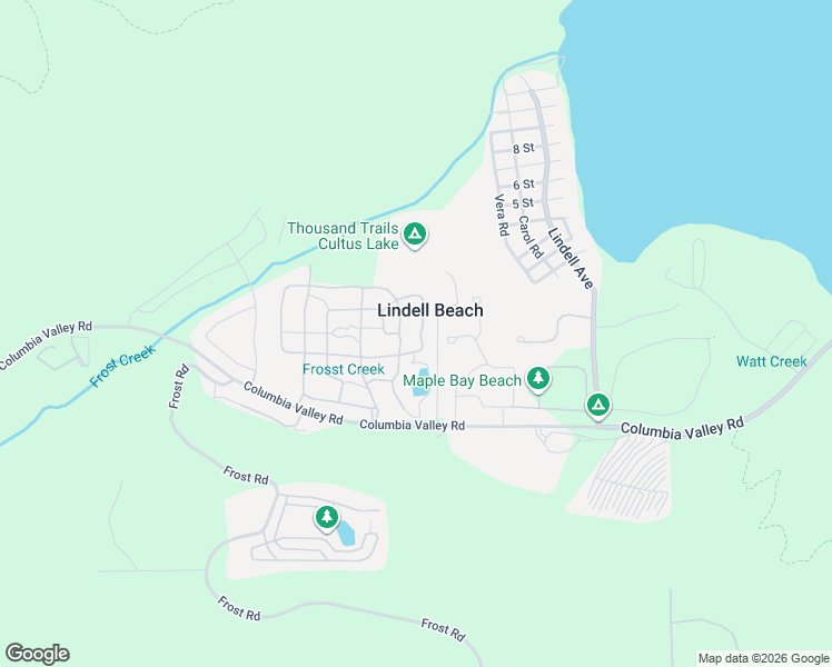 map of restaurants, bars, coffee shops, grocery stores, and more near 1835 Cherry Tree Lane in Lindell Beach