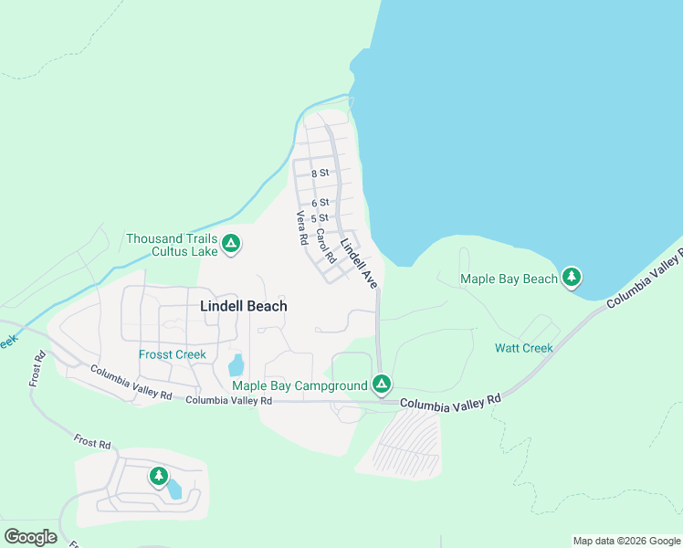 map of restaurants, bars, coffee shops, grocery stores, and more near in Lindell Beach