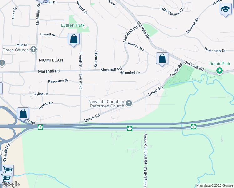 map of restaurants, bars, coffee shops, grocery stores, and more near 35210 Rockwell Drive in Abbotsford
