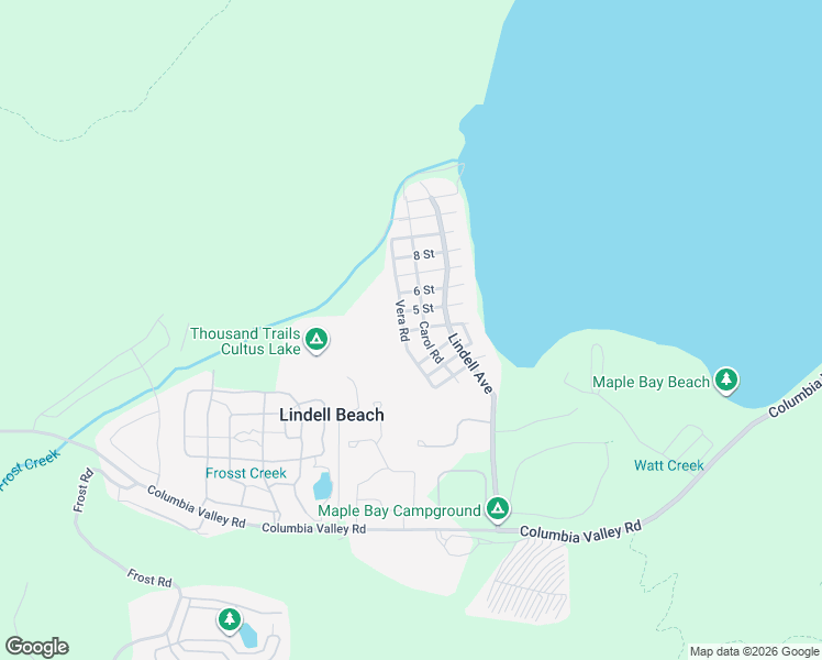 map of restaurants, bars, coffee shops, grocery stores, and more near 1866 4 Street in Lindell Beach