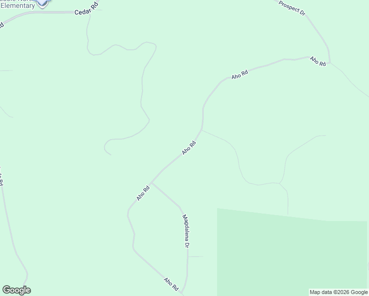 map of restaurants, bars, coffee shops, grocery stores, and more near 4961 Aho Road in Ladysmith
