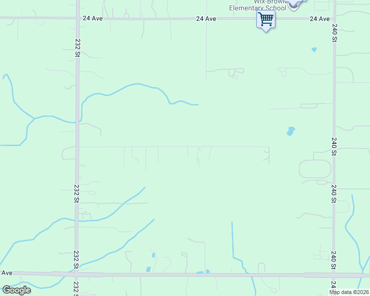 map of restaurants, bars, coffee shops, grocery stores, and more near 23544 20 Avenue in Langley