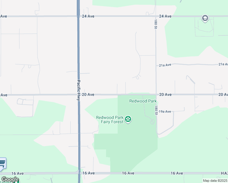 map of restaurants, bars, coffee shops, grocery stores, and more near 17791 20 Avenue in Surrey