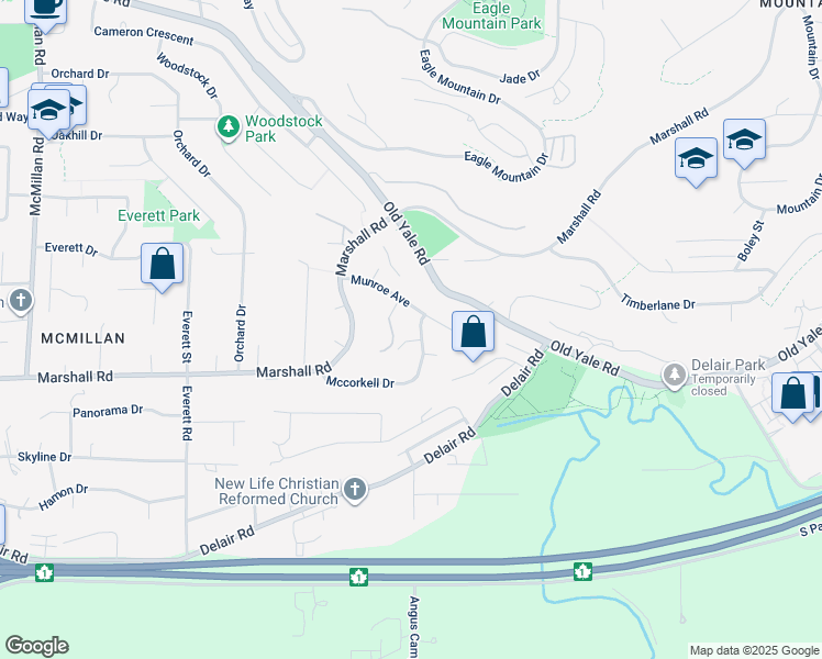 map of restaurants, bars, coffee shops, grocery stores, and more near 35435 Mccorkell Drive in Abbotsford