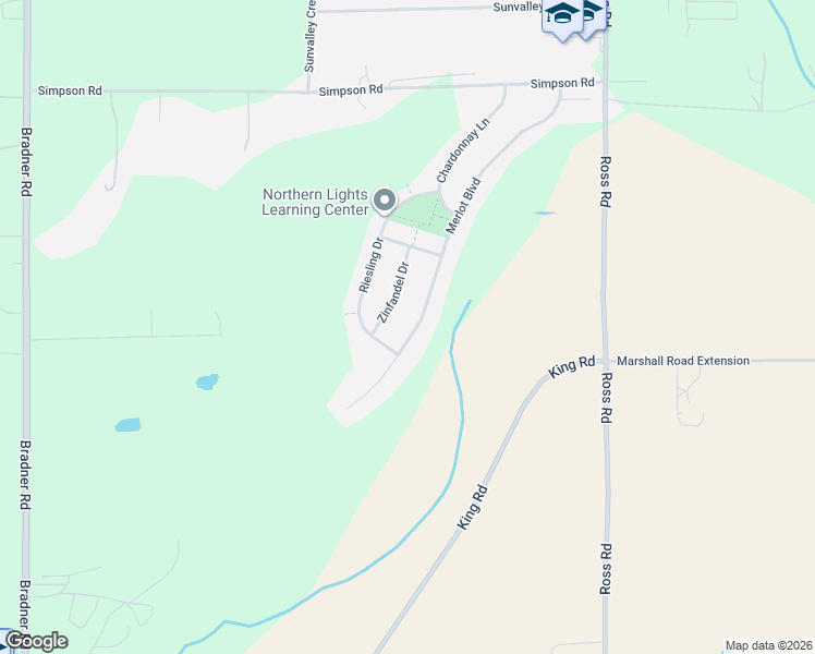map of restaurants, bars, coffee shops, grocery stores, and more near 2057 Merlot Boulevard in Abbotsford