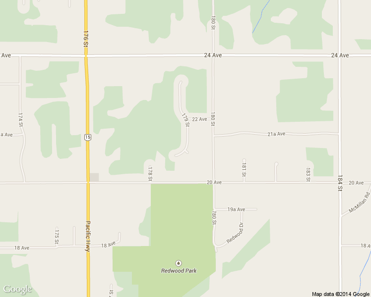 map of restaurants, bars, coffee shops, grocery stores, and more near 2163 179 Street in Surrey