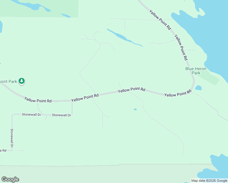 map of restaurants, bars, coffee shops, grocery stores, and more near 3881 Yellow Point Road in Ladysmith