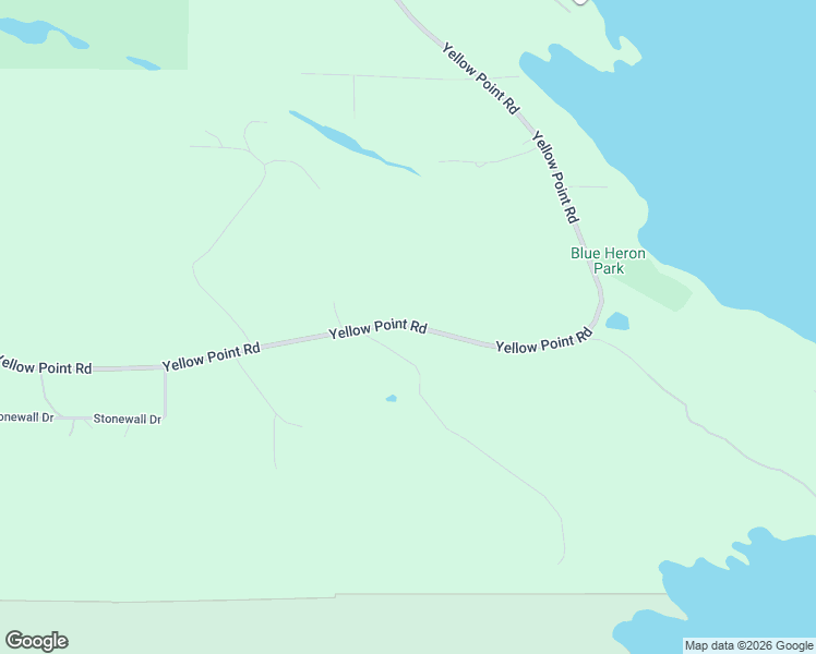 map of restaurants, bars, coffee shops, grocery stores, and more near 3821 Yellow Point Road in Ladysmith
