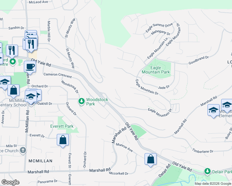 map of restaurants, bars, coffee shops, grocery stores, and more near in Abbotsford
