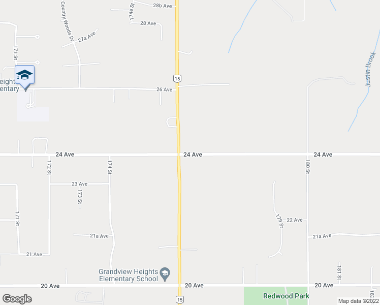 map of restaurants, bars, coffee shops, grocery stores, and more near 17643 24 Avenue in Surrey