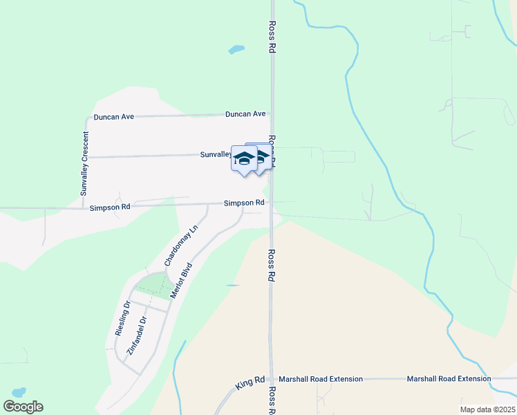 map of restaurants, bars, coffee shops, grocery stores, and more near 29583 Corvina Court in Abbotsford