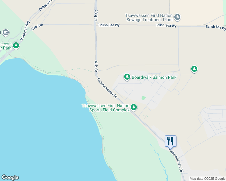 map of restaurants, bars, coffee shops, grocery stores, and more near 2463 Rabbit Drive in Metro Vancouver