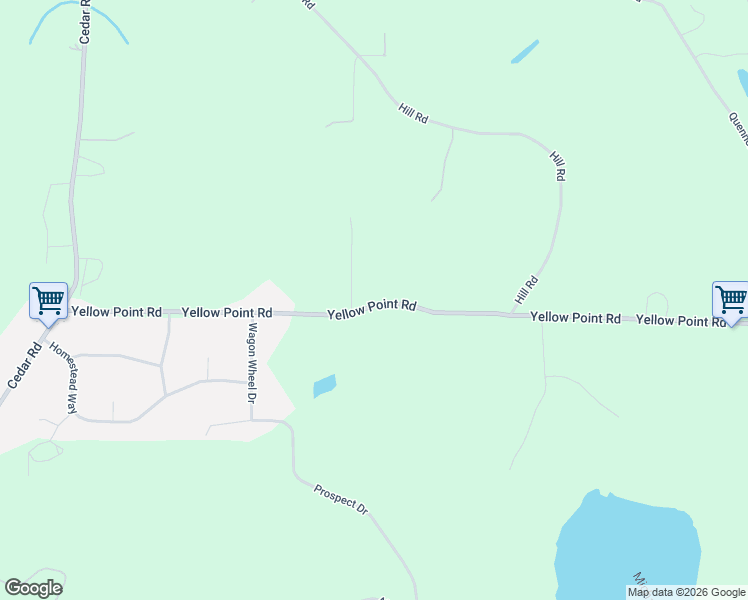 map of restaurants, bars, coffee shops, grocery stores, and more near 4759 Yellow Point Road in Ladysmith
